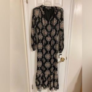 Mossimo Black Shear Boho Dress. Size S NWT
